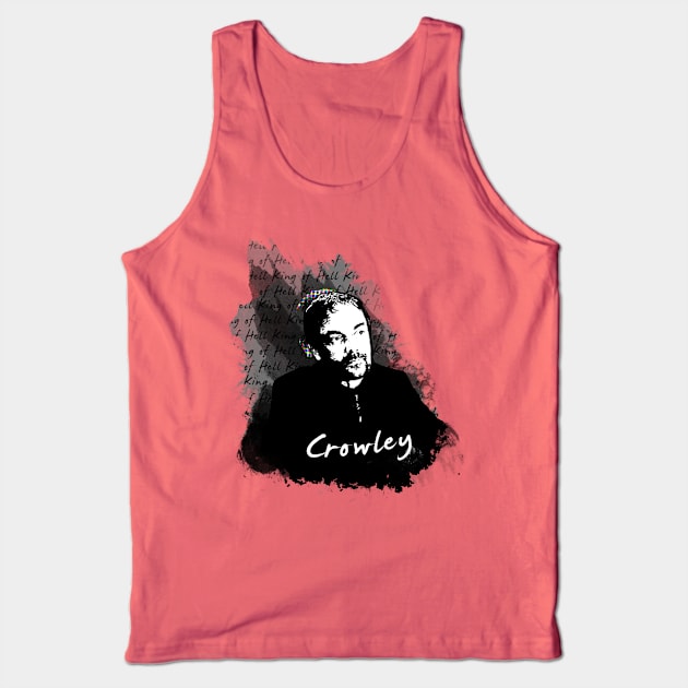 Crowley - Darkness & Deliverance Tank Top by SuperSamWallace